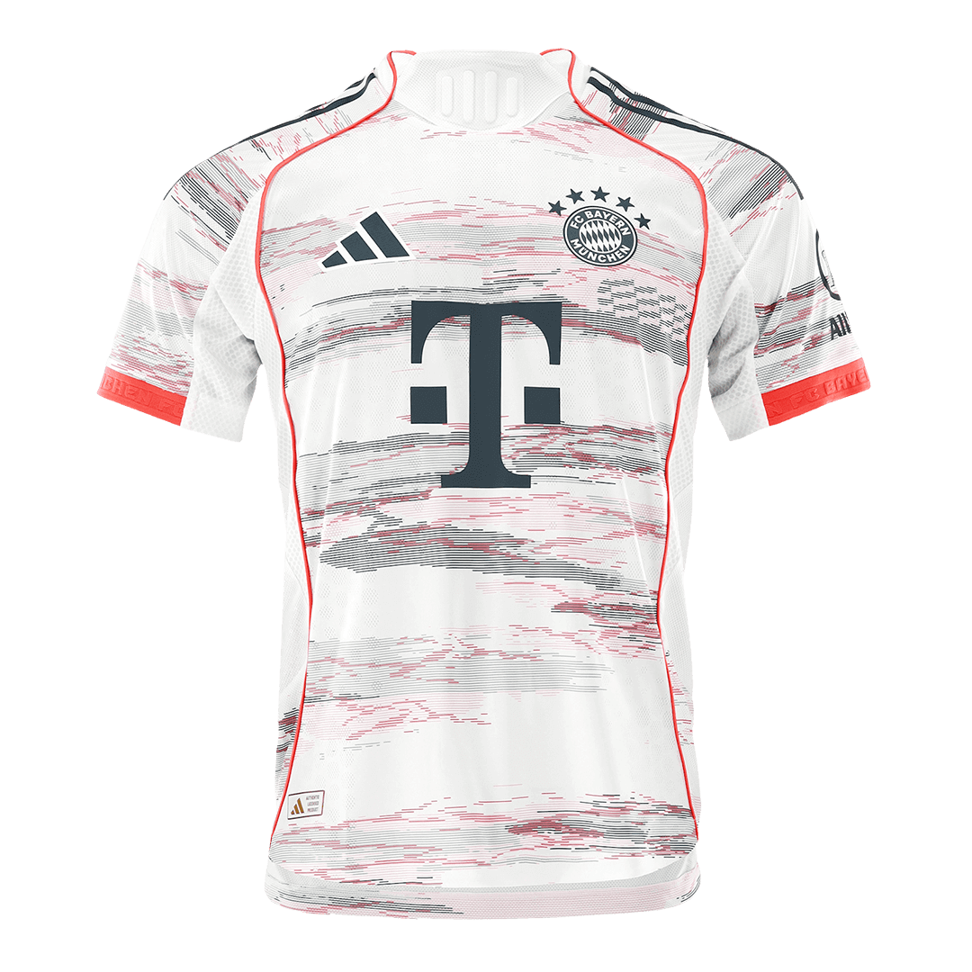 MÜLLER Special #25 Mens Bayern Munich Away Jersey 2025/26 - Player Version (Slim Fit)