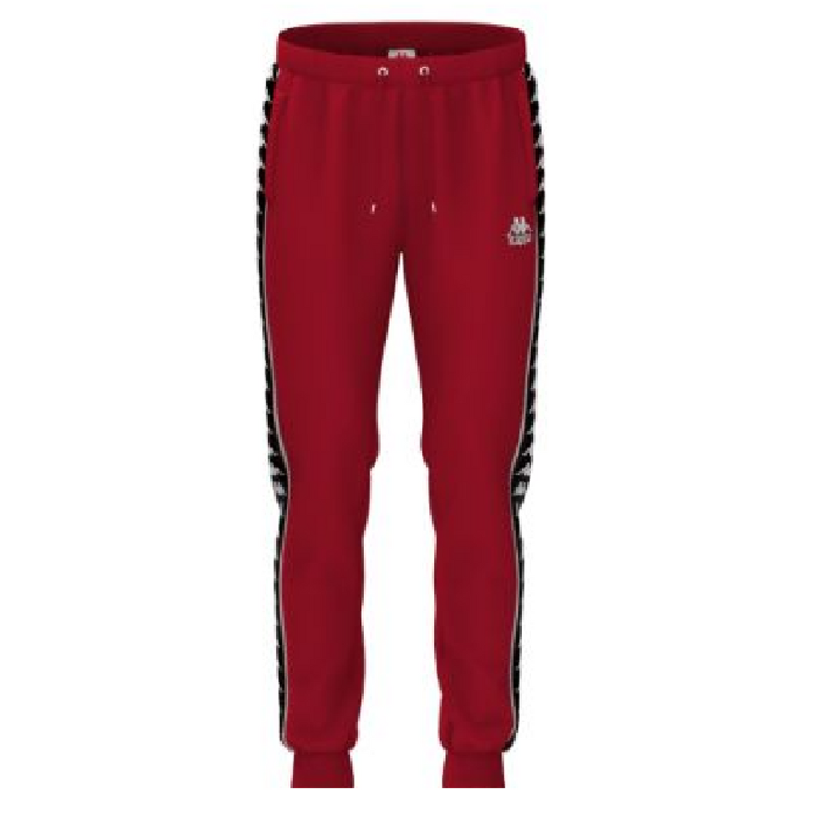 KAPPA 222 BANDA ALANZ 2 SWEATPANTS-BLACK/RED