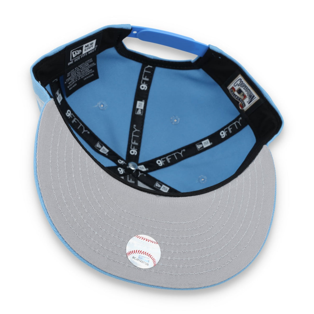New Era Baltimore Orioles Cooperstown Evergreen 9FIFTY Snapback Hat - Sky Blue