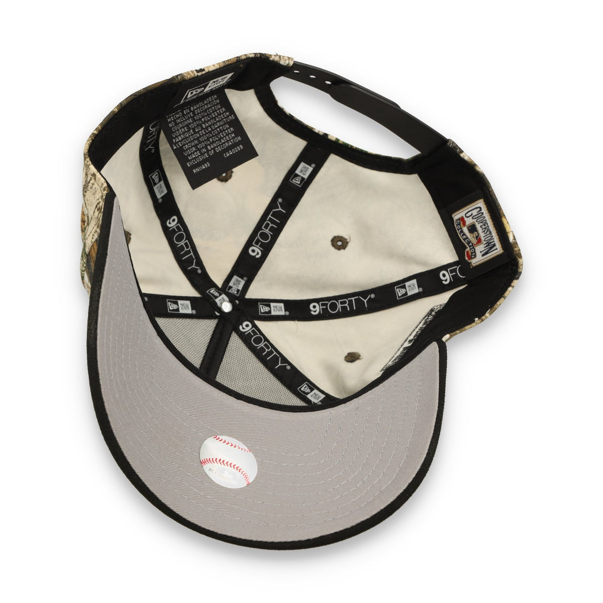 New Era Atlanta Braves Real Tree Camo 9FORTY A-Frame Snapback Hat