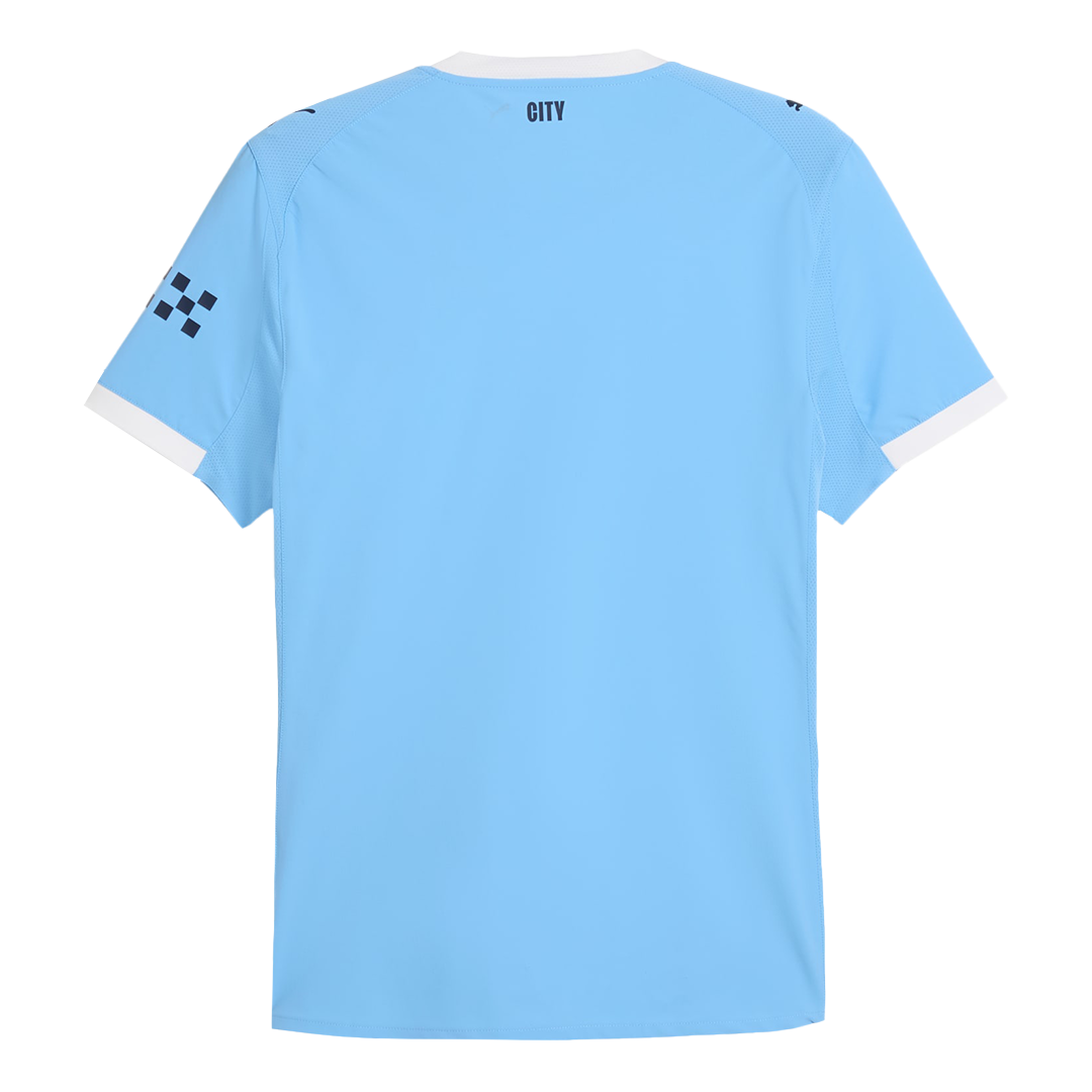 Mens Manchester City Home Jersey 2025/26 - Player Version (Slim Fit)
