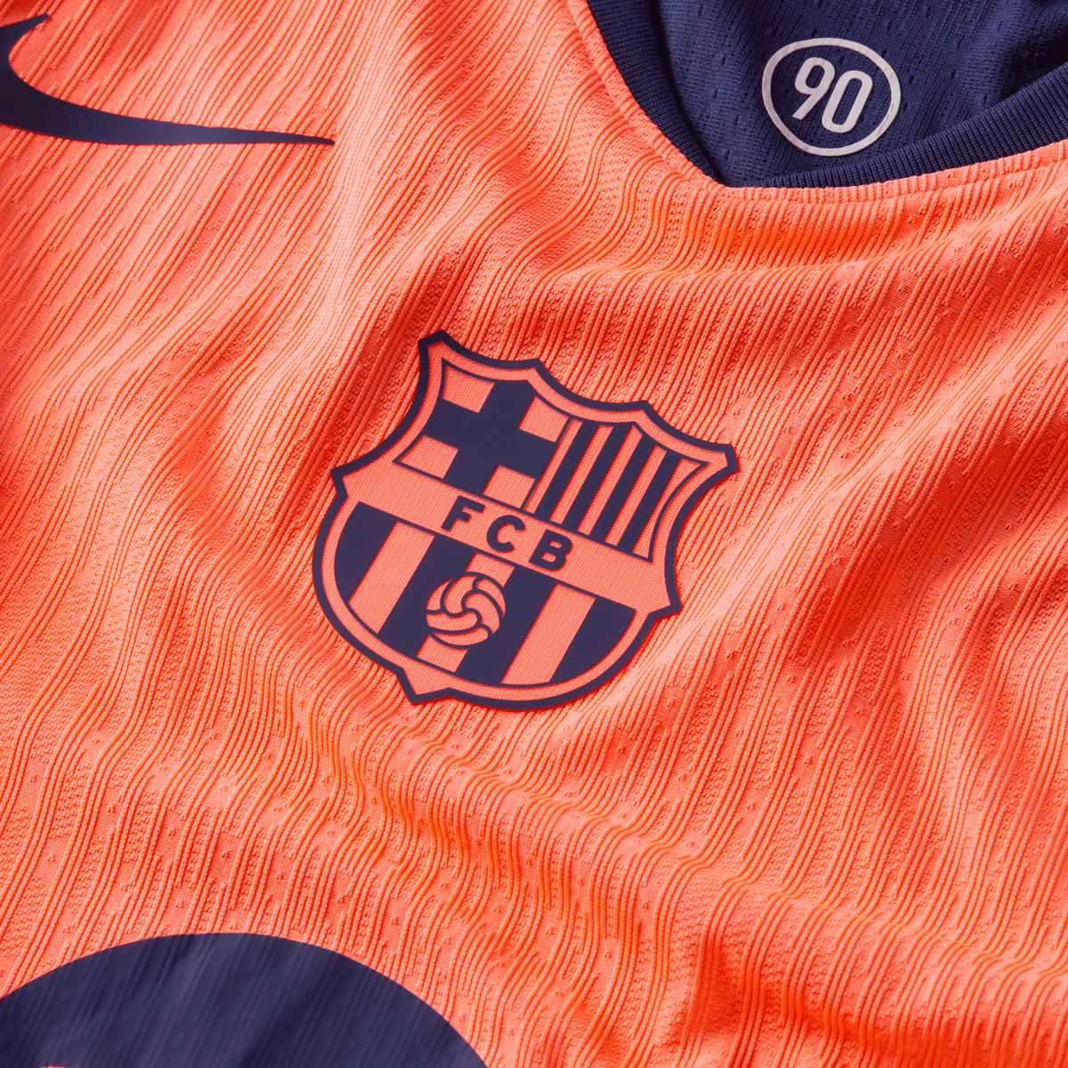 Nike FC Barcelona Player Match Third ADV Total 90 Soccer Authentic Jersey 25/26