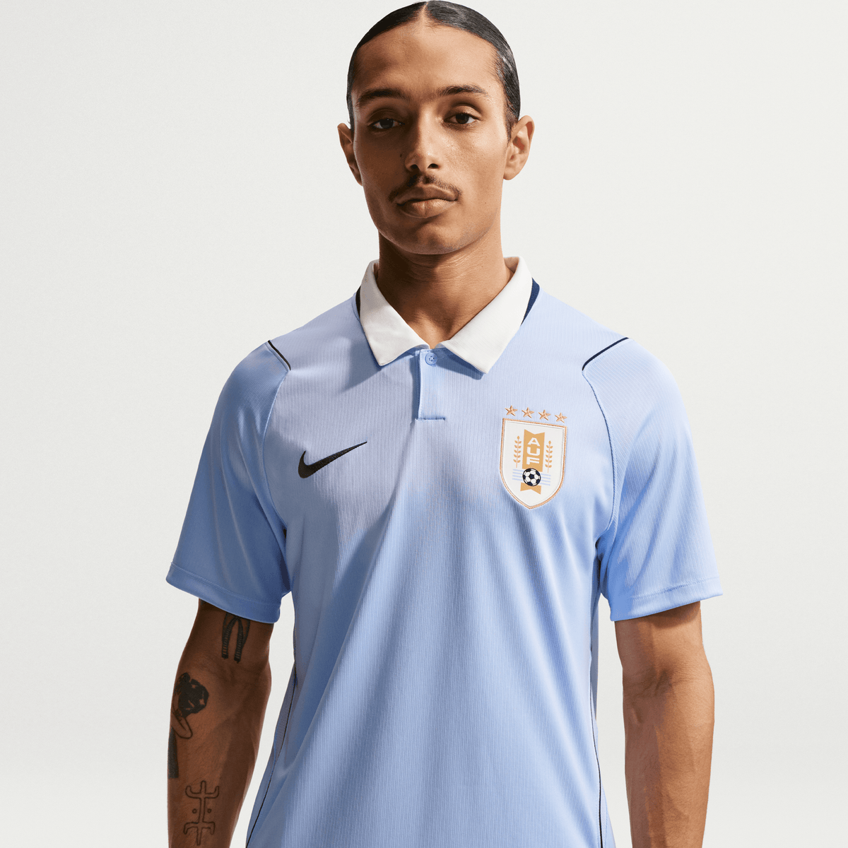 Nike Uruguay Stadium Home Men's Dri-FIT Soccer Replica Jersey 2026
