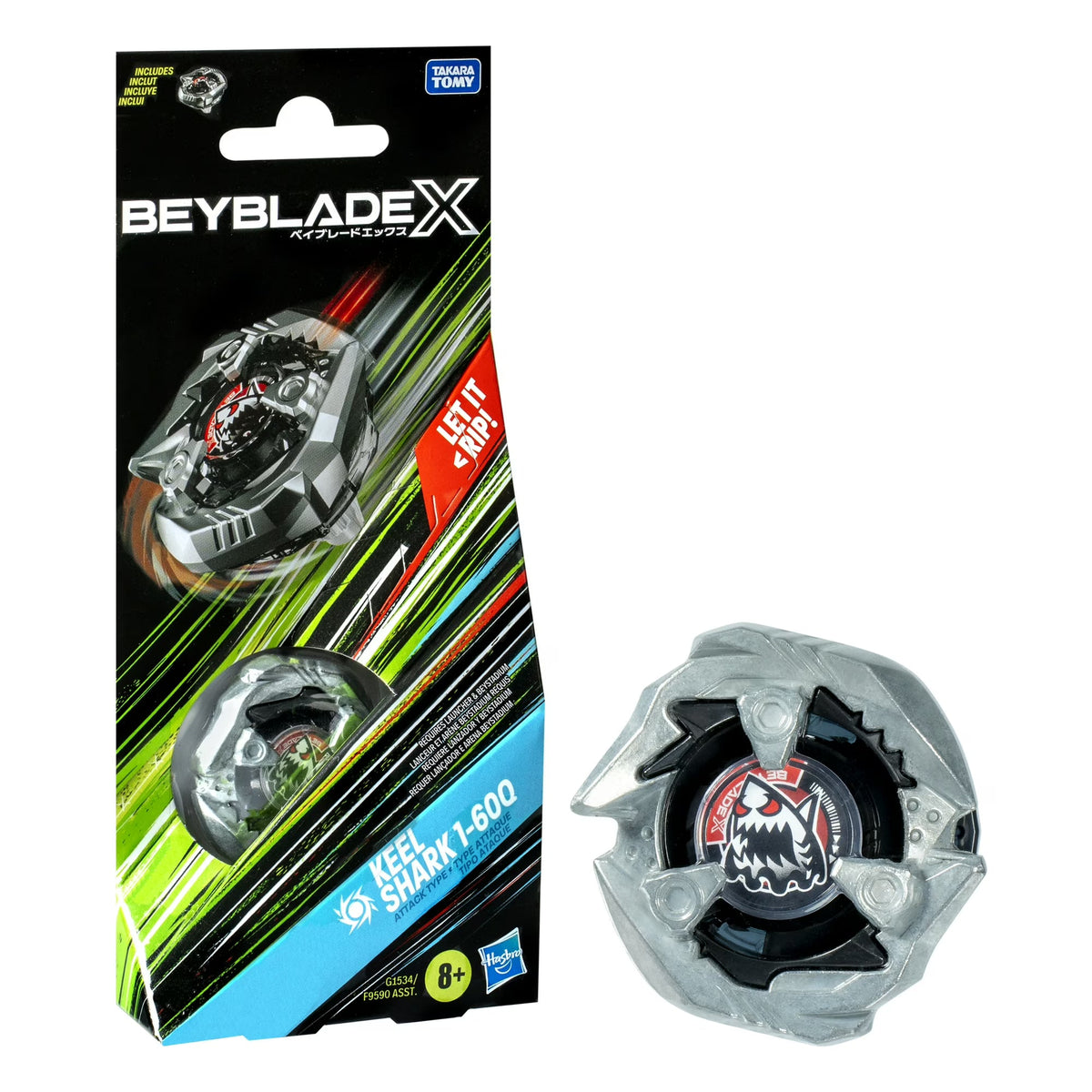 Beyblade: X: Keel Shark 1-60Q Single Booster