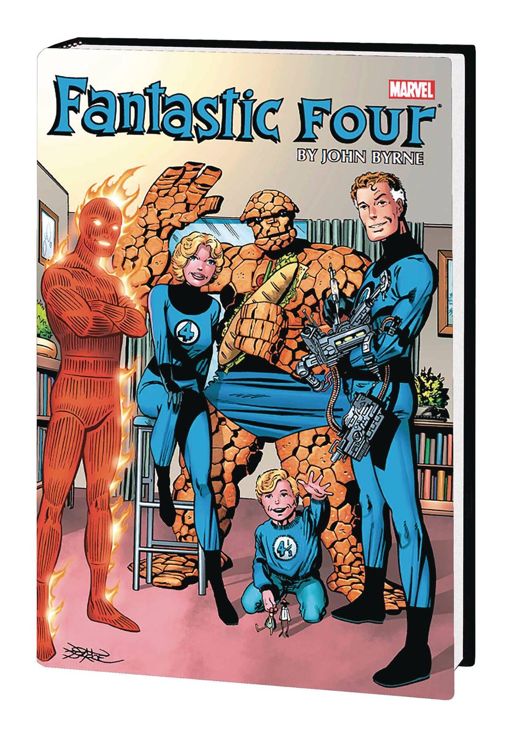 Fantastic Four By Byrne Omnibus HC Vol 01 Byrne Pinup DM Var