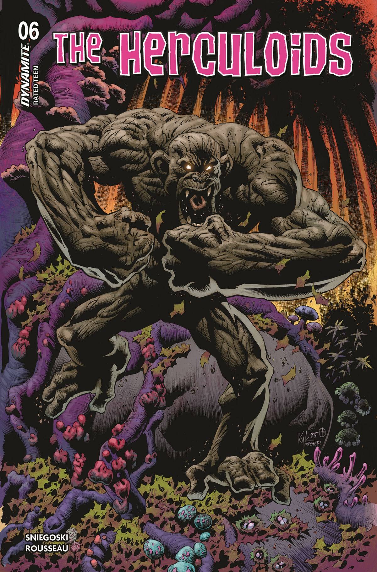 HERCULOIDS #6 CVR D HOTZ