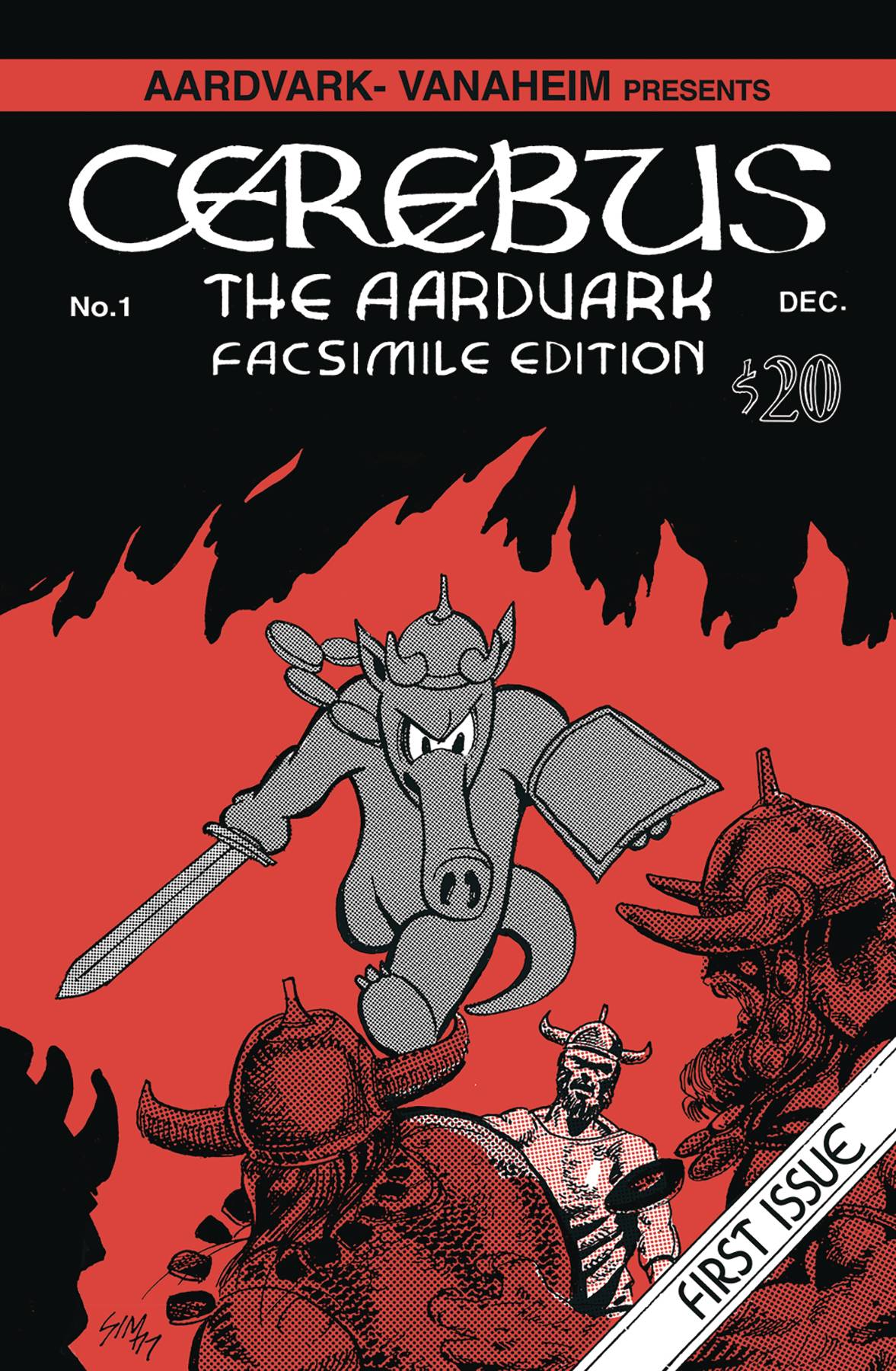 CEREBUS THE AARDVARK #1 FACSIMILIE ED (C: 0-1-2)