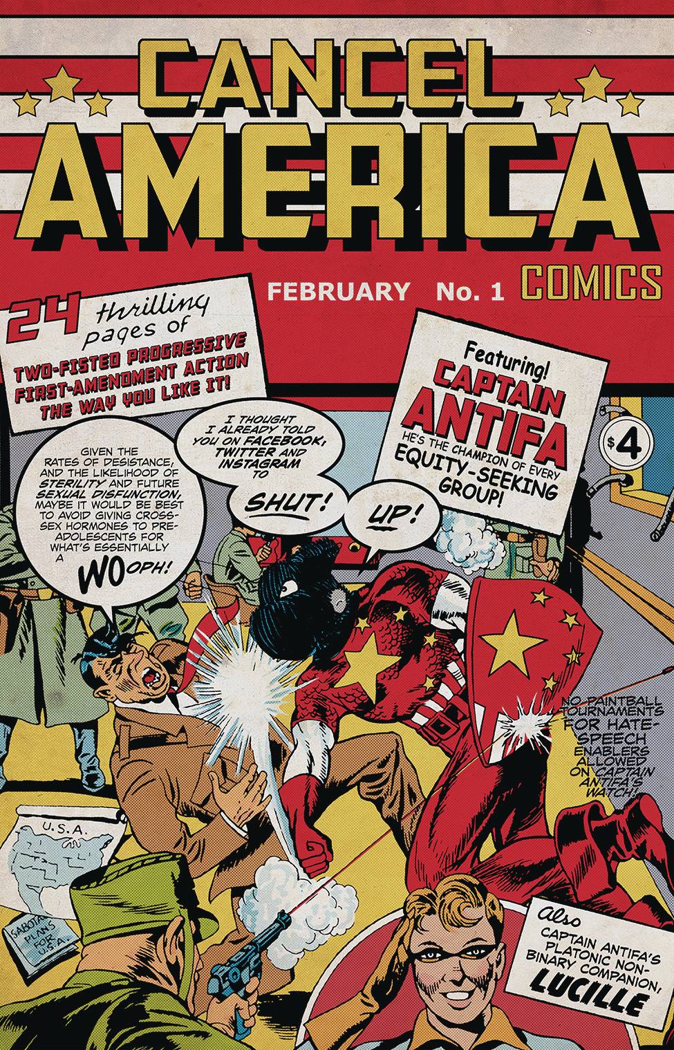 CIH PRESENTS CANCEL AMERICA COMICS SP ED ONE SHOT