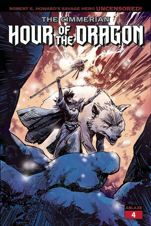 CIMMERIAN HOUR OF DRAGON #4 CVR B GARRY BROWN (MR)