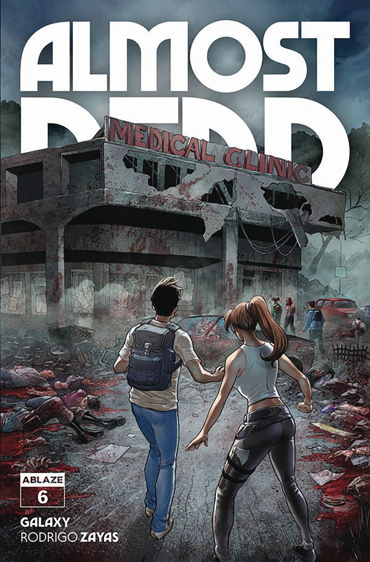 ALMOST DEAD #6 CVR A SAJAD SHAH (MR)