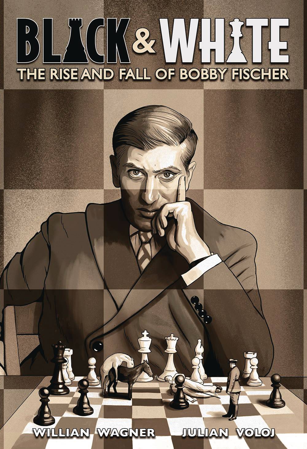 Black & White Rise & Fall Of Bobby Fischer GN