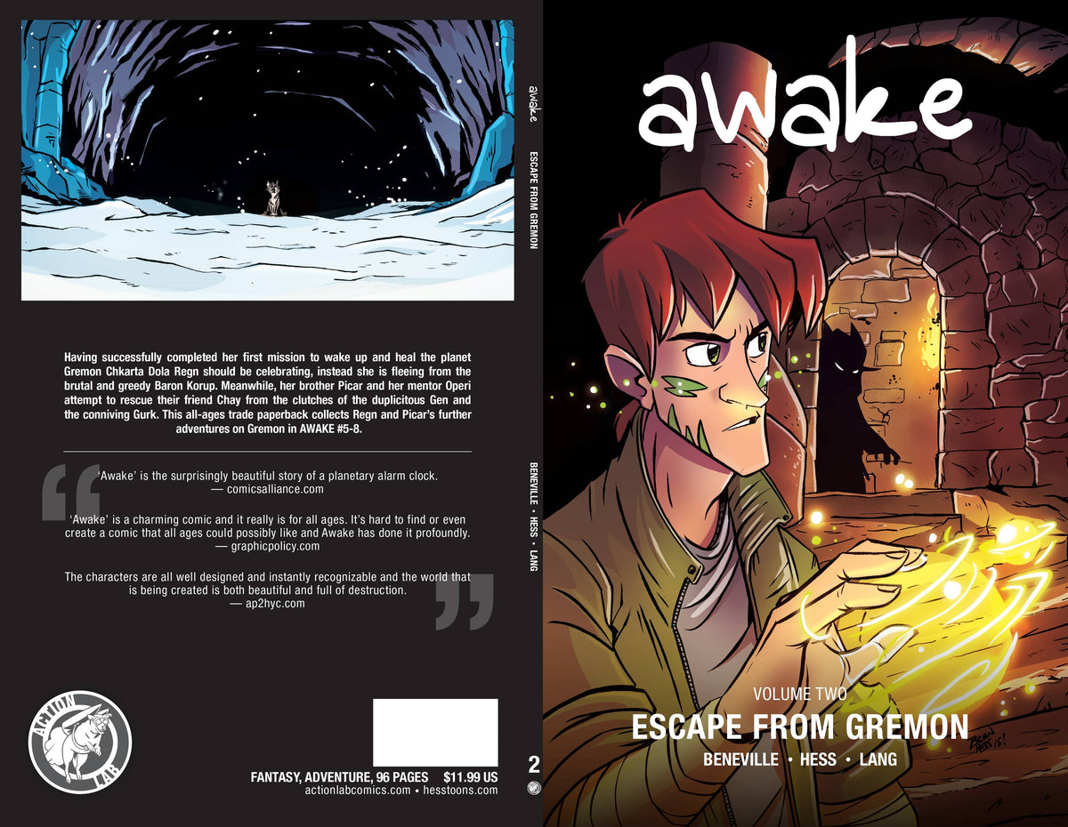 Awake TP Vol 02 Escape From Gremon