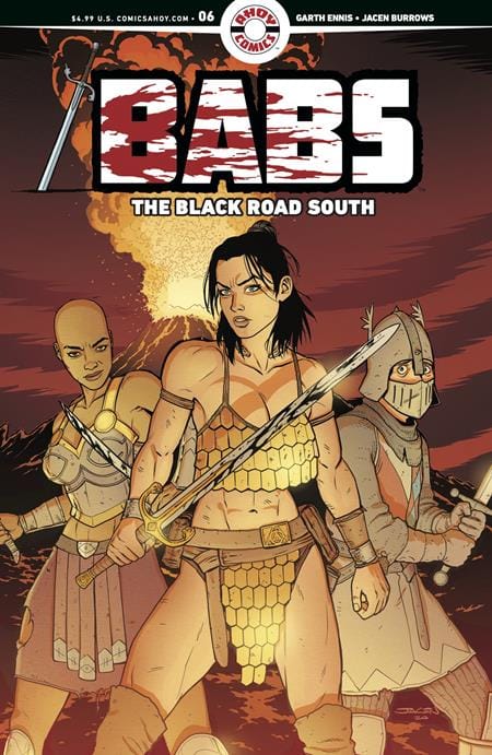 BABS THE BLACK ROAD SOUTH #6 (OF 6) CVR A JACEN BURROWS (MR)