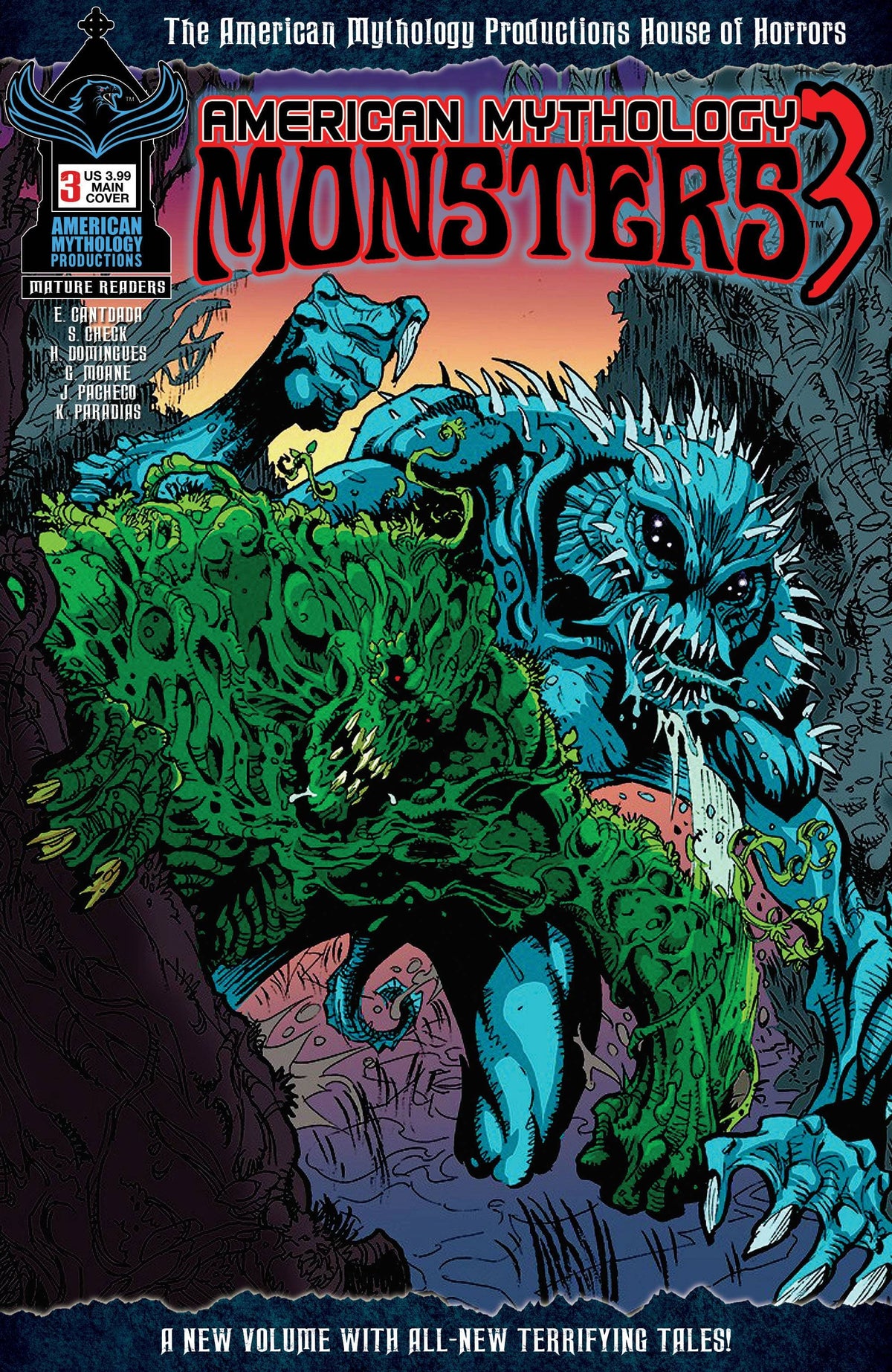 AMERICAN MYTHOLOGY MONSTERS VOL 3 #3 CVR A VOKES