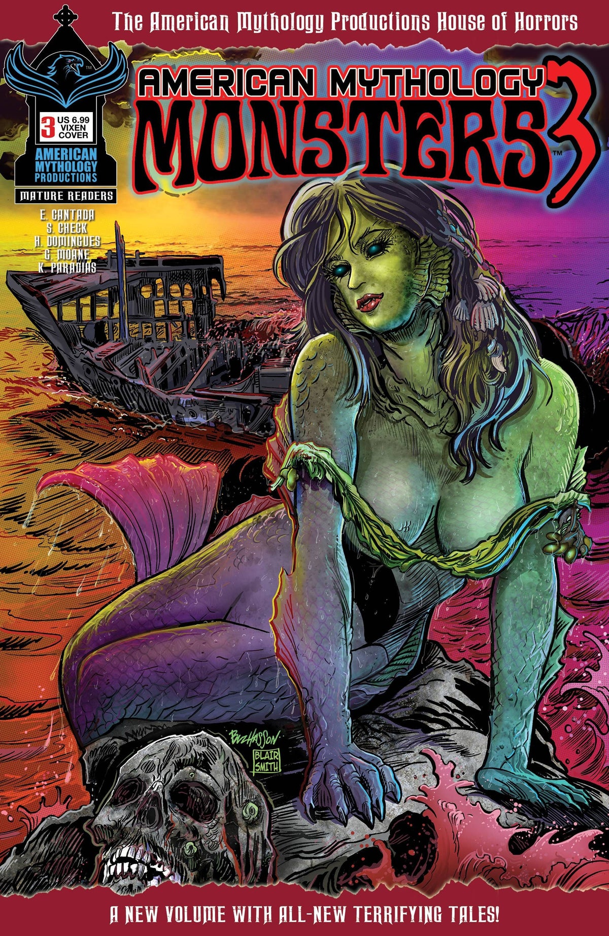 AMERICAN MYTHOLOGY MONSTERS VOL 3 #3 CVR C MERMAID VIXEN FOC