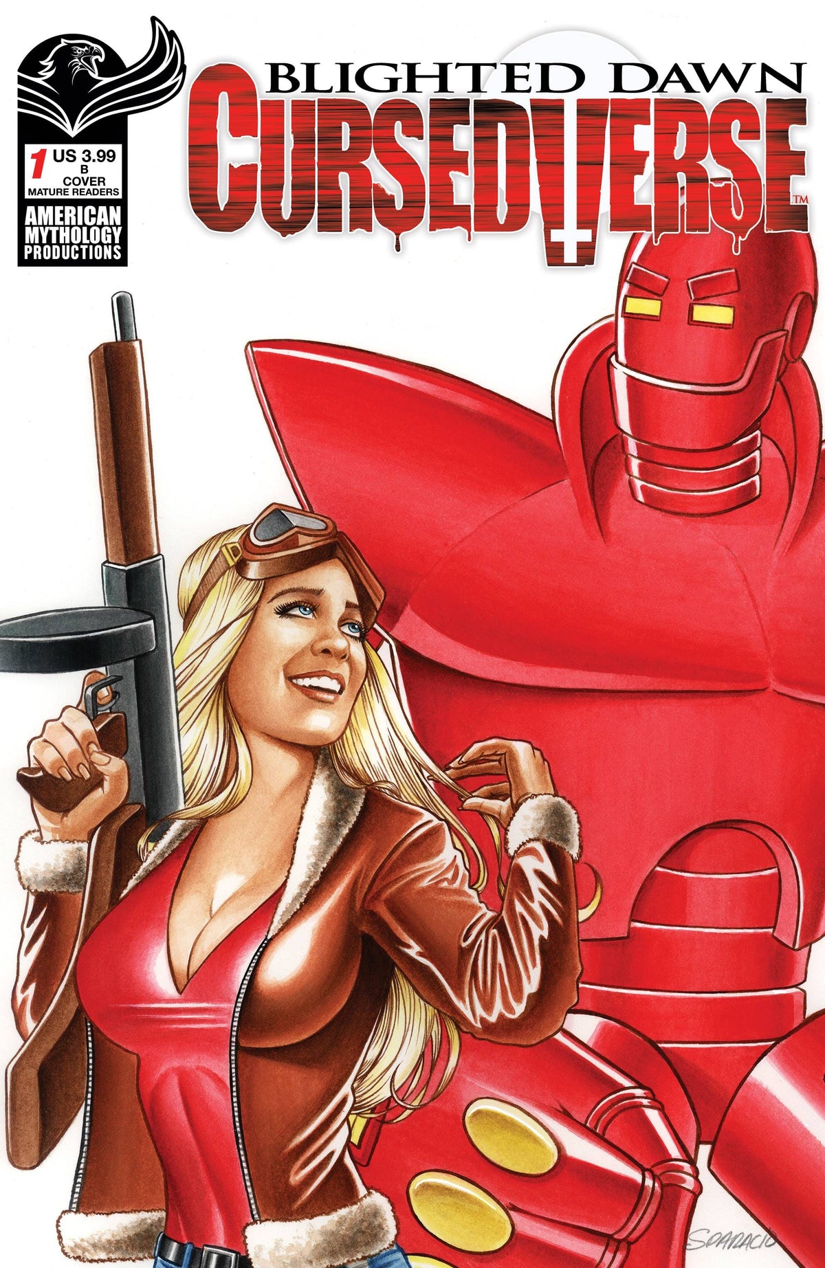 Cursedverse Blighted Dawn #1 Cvr B Bombshell & Tommtomm