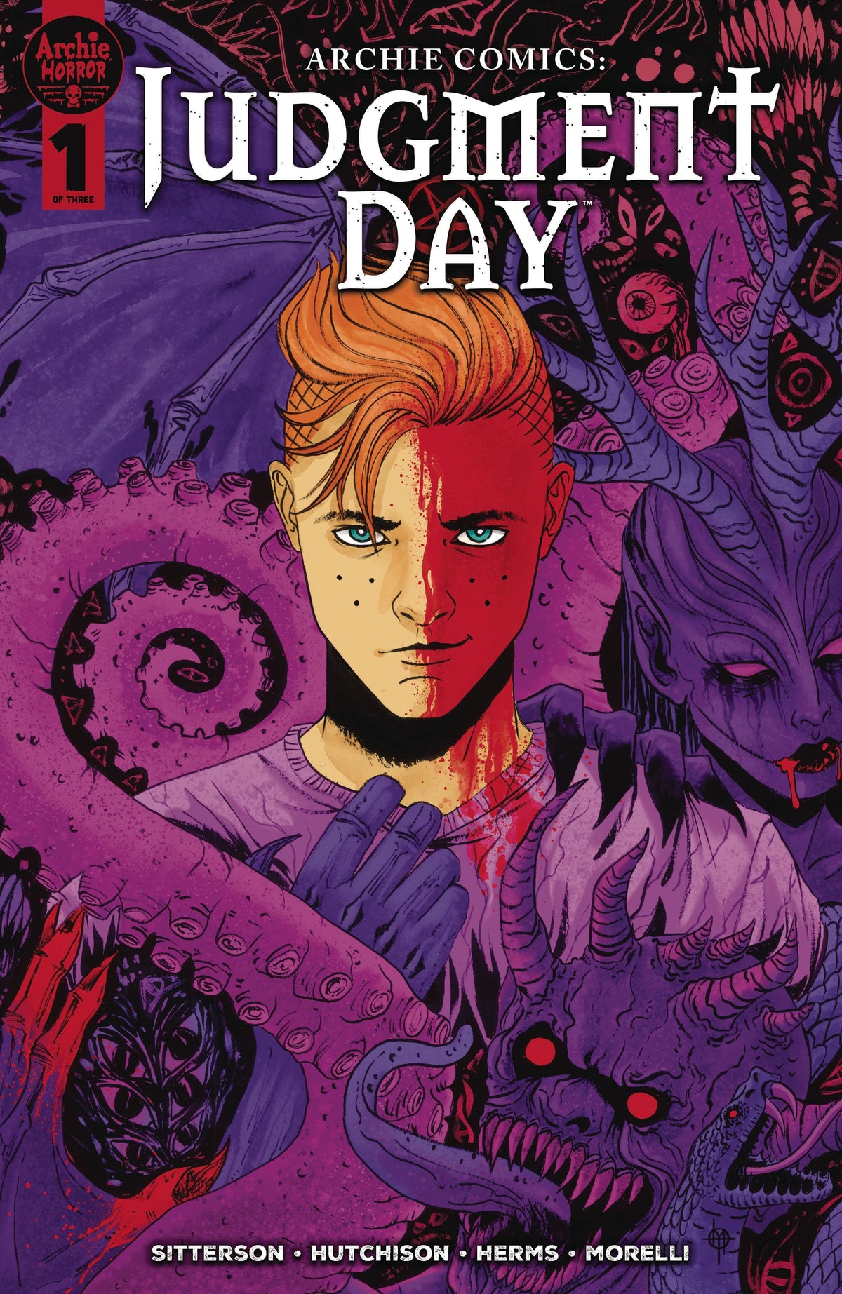 ARCHIE COMICS JUDGMENT DAY #1 (OF 3) CVR A MEGAN HUTCHISON