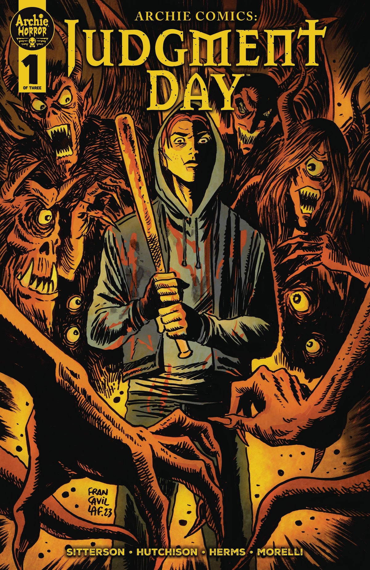 ARCHIE COMICS JUDGMENT DAY #1 (OF 3) CVR B FRANCESCO FRANCAV