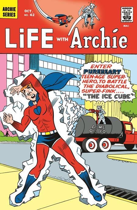 LIFE WITH ARCHIE #42 FACSIMILE EDITION CVR D BOB WHITE FOIL VAR