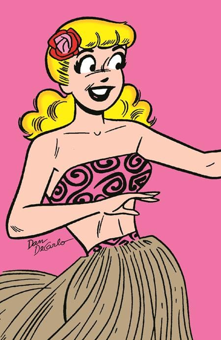ARCHIE COMICS 85TH ANNIVERSARY PRESENTS BETTY & VERONICA PIN UP SPECIAL #1 (ONE SHOT) CVR B DAN DECARLO BETTY VAR