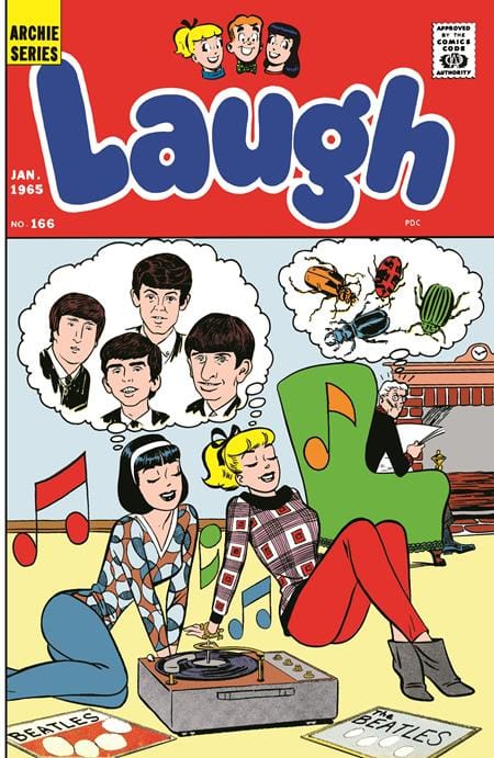 LAUGH #166 FACSIMILE EDITION CVR D HARRY LUCEY MARIO ACQUAVIVA FOIL VAR (Release Date: 08/12/2026)