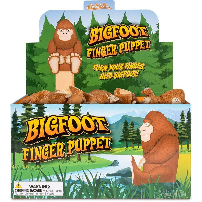 Archie McPhee: Bigfoot Finger Puppet