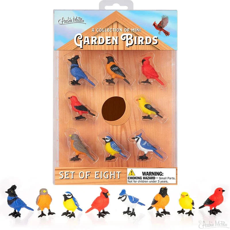 Archie McPhee: Collection of Mini Garden Birds