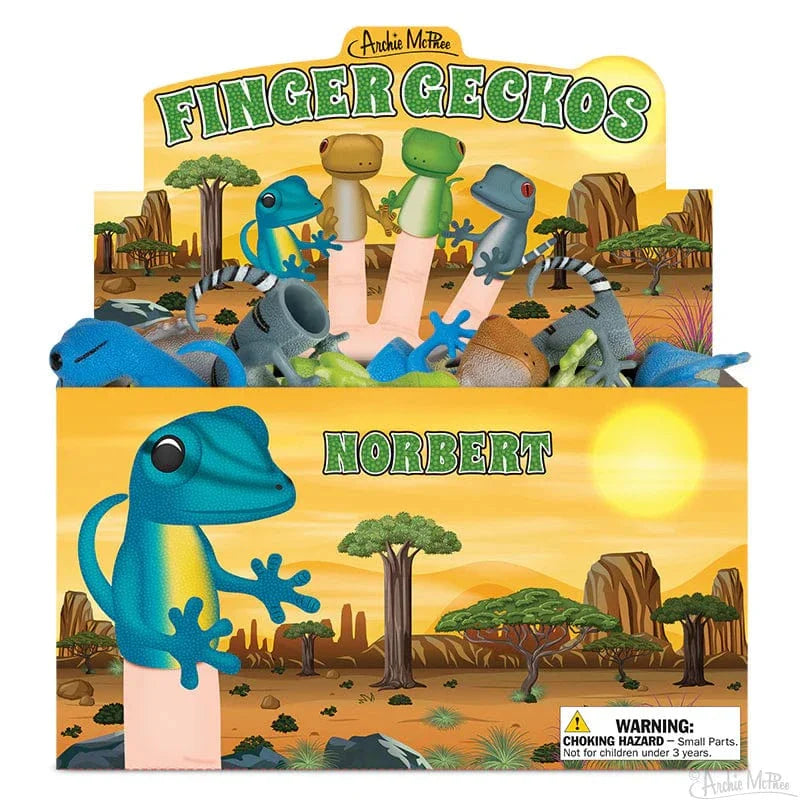 Archie McPhee: Finger Geckos