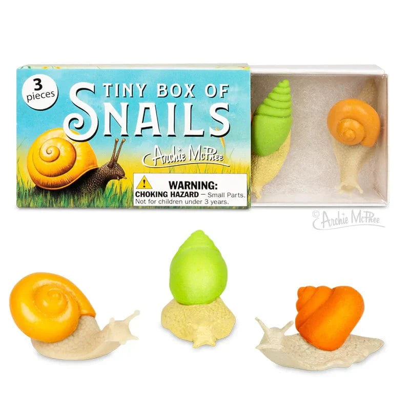Archie McPhee: Tiny Box of Snails