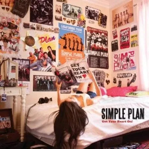 Simple Plan - Get Your Heart On! (Limited Edition, Clear Vinyl, Blue, 140 Gram Vinyl, Splatter)