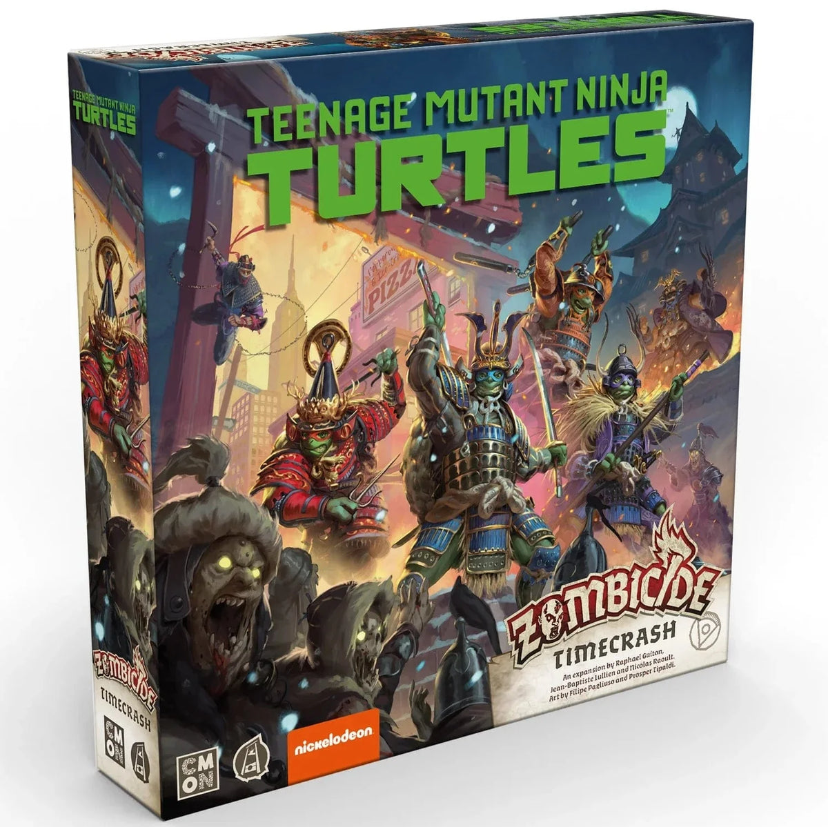 ZOMBICIDE: WHITE DEATH - TMNT TIME CRASH BOARD GAME