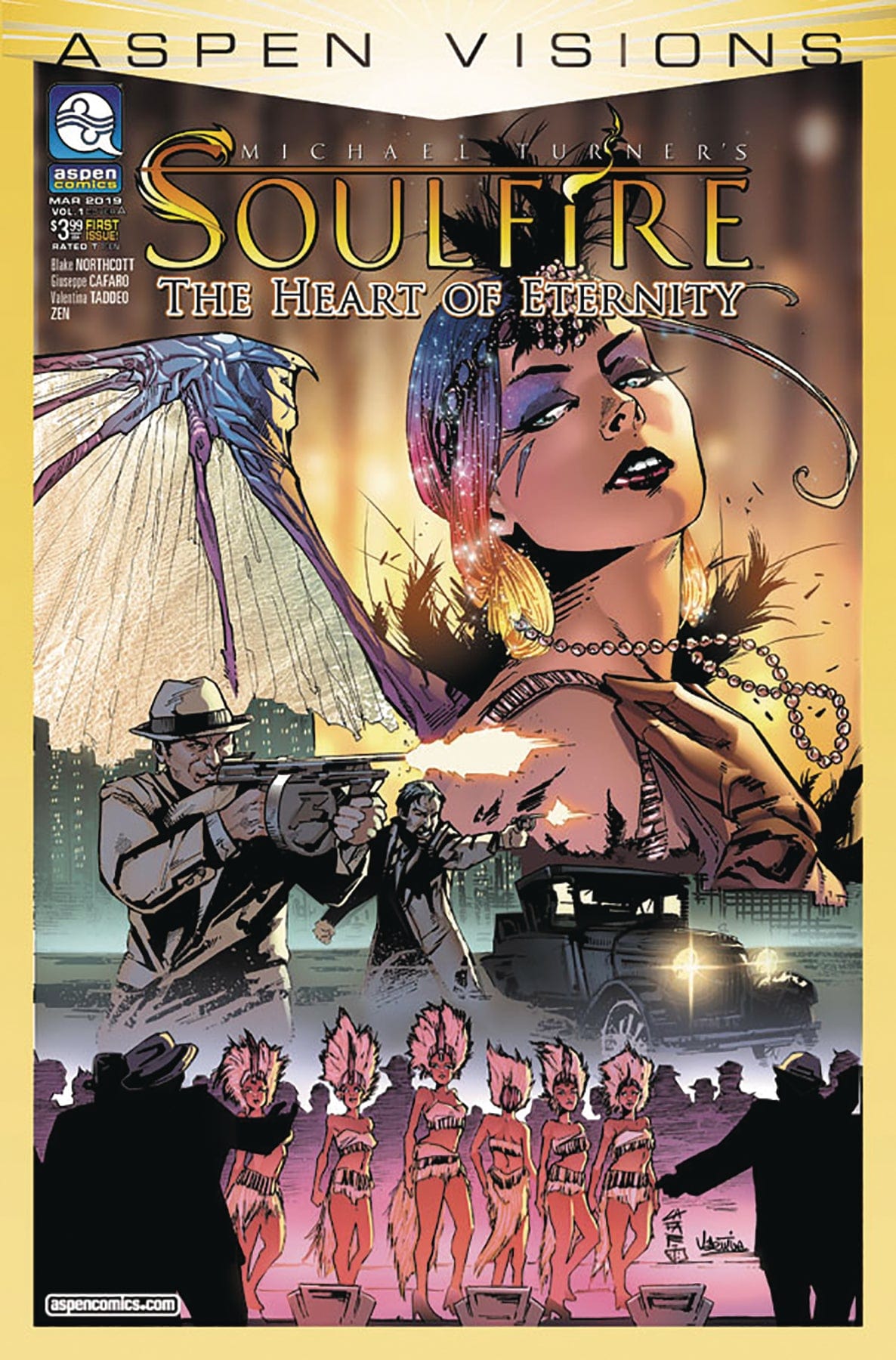 Aspen Visions Soulfire Heart Of Eternity #1 Cvr A Cafaro