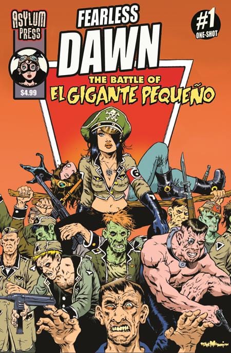FEARLESS DAWN THE BATTLE OF EL GIGANTE PEQUENO (ONE-SHOT) CVR B STEVE MANNION HELGAS CREW VAR (Release Date: 09/16/2026)