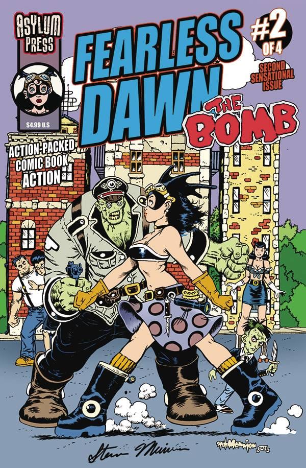 FEARLESS DAWN THE BOMB #2 (OF 4) CVR A MANNION SGN ED