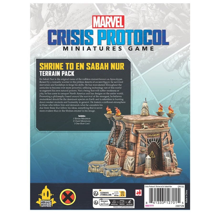 Marvel Crisis Protocol: Shrine to En Sabah Nur Terrain Pack