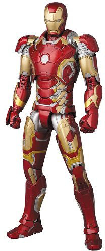 Avengers Initiative 6 Inch Action Figure Mafex Series - Iron Man Mark 43 #13 (Shelf Wear Packaging)