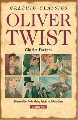 Barrons Graphic Classics Oliver Twist Sc
