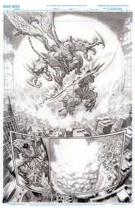 OLYMPUS SAGA MEGALITH #1 (OF 4) CVR G LEWIS LAROSA ORIGINAL ART EDITION 4 VAR