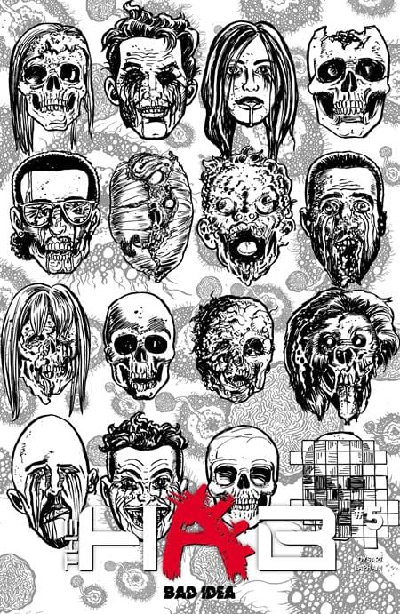 HAB #5 (OF 5) CVR E DAVID LAPHAM BW DEAD SKULLS VAR (Release Date: 08/26/2026)