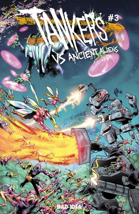 TANKERS VS ANCIENT ALIENS # 3 (OF 4) CVR A FREDERICA MANCIN (Release Date: 08/19/2026)