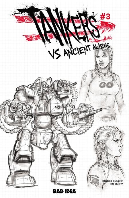 TANKERS VS ANCIENT ALIENS # 3 (OF 4) CVR C JUAN JOSE RYP DESIGN VAR (Release Date: 08/19/2026)