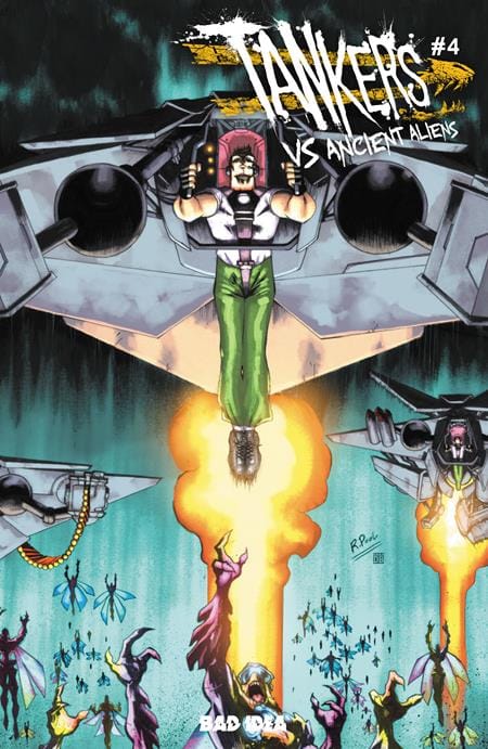 TANKERS VS ANCIENT ALIENS #4 (OF 4) CVR A RAPHAEL POOL (Release Date: 09/09/2026)