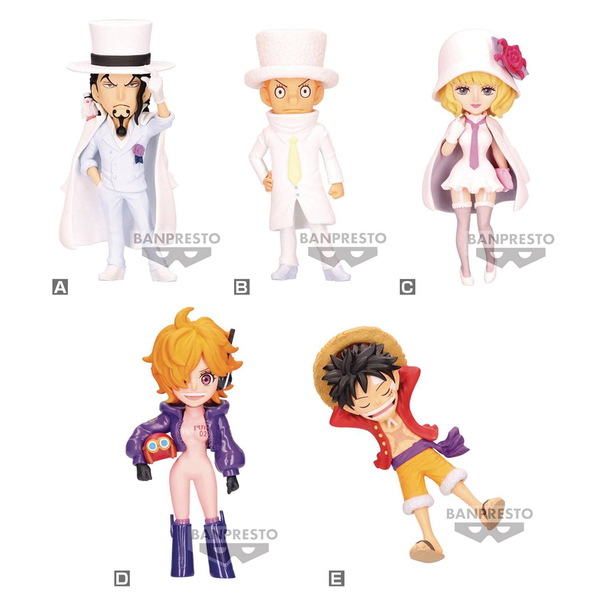 BANPRESTO: WCF - ONE PIECE - ENTERING NEW CHAPTER ACTION FIGURES