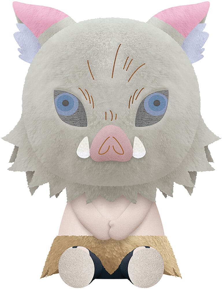 Banpresto: Demon Slayer - B: Inosuke Hashibara, Ver. B 8" Plush Doll