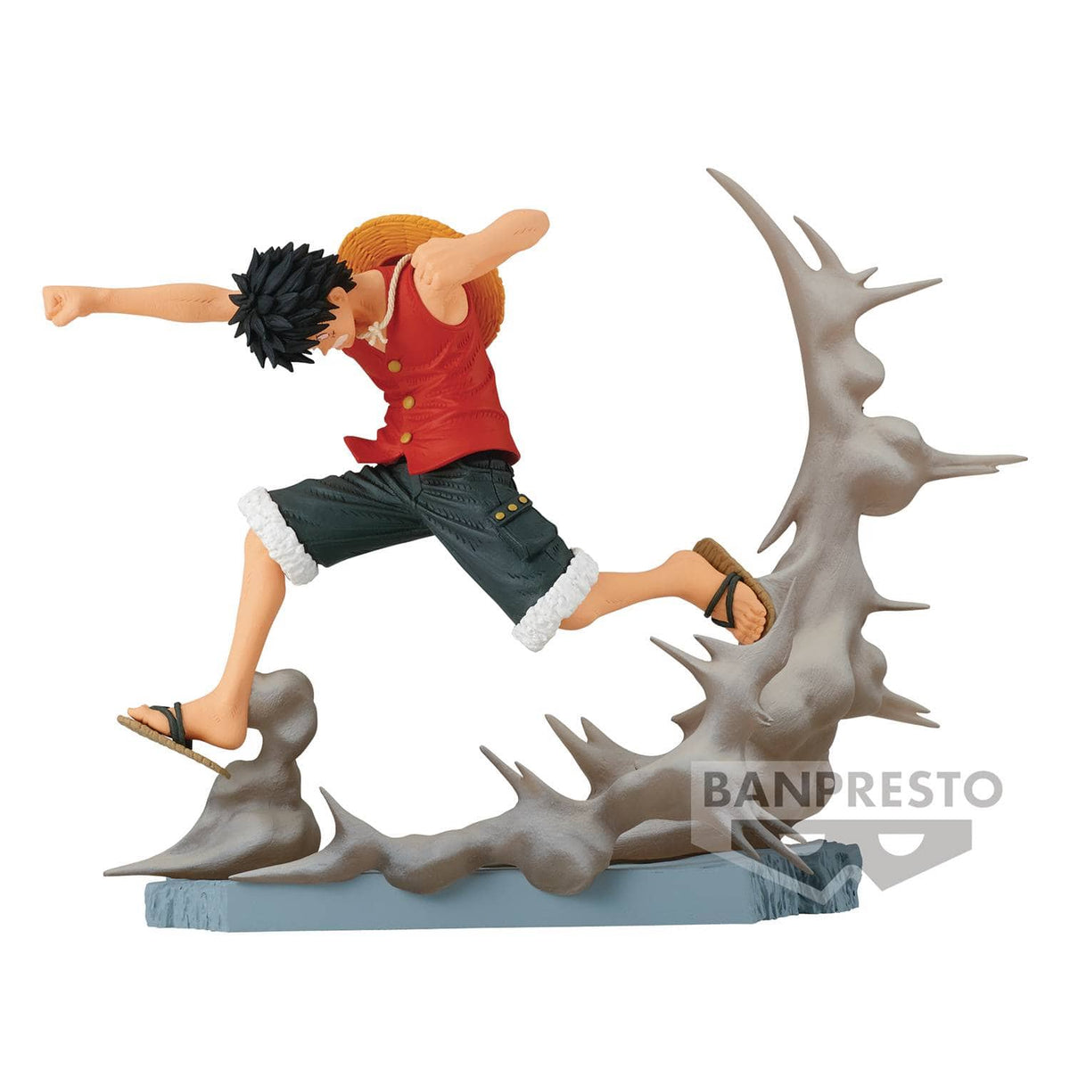 BANPRESTO: ONE PIECE - SENKOZEKKEI MONKEY D LUFFY STATUE