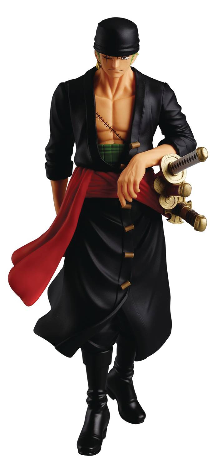 BANPRESTO: ONE PIECE: SHUKKO SPECIAL RORONOA ZORO STATUE
