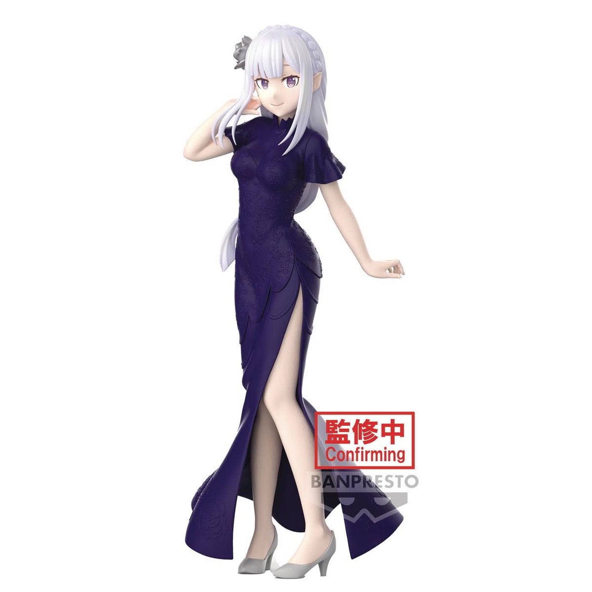 BANPRESTO: RE ZERO - STARTING LIFE - GLITTER & GLAMOURS EMILIA STATUE