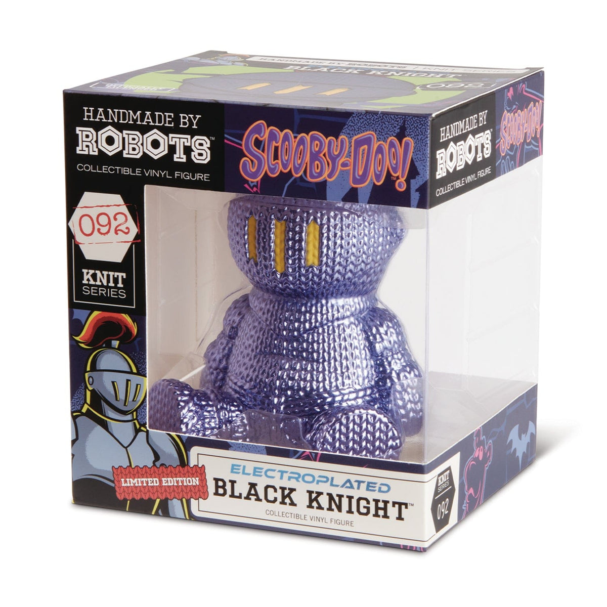 Handmade by Robots: Scooby Doo - Black Knight, Electroplated (Knit Series 092)
