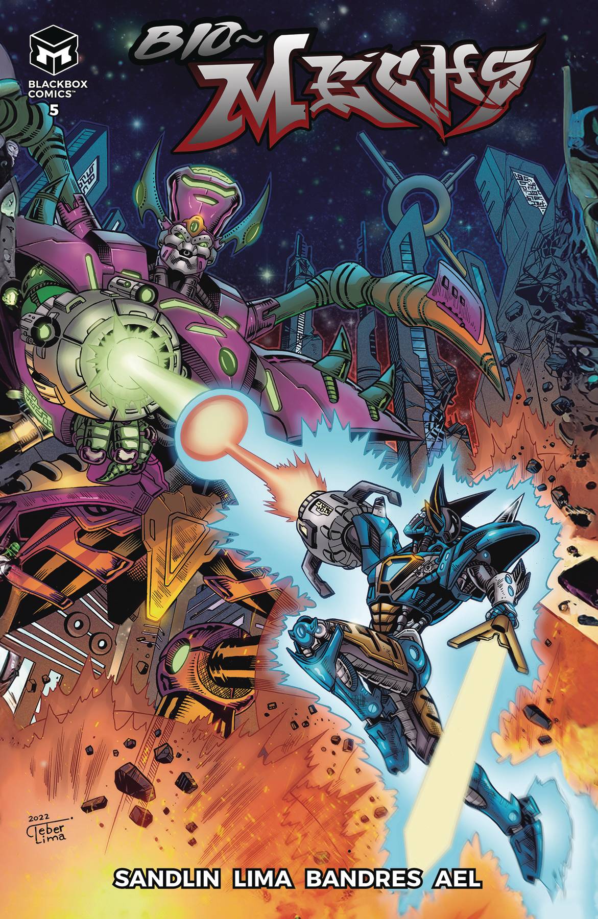 BIO MECHS #5 (OF 5) CVR A LIMA