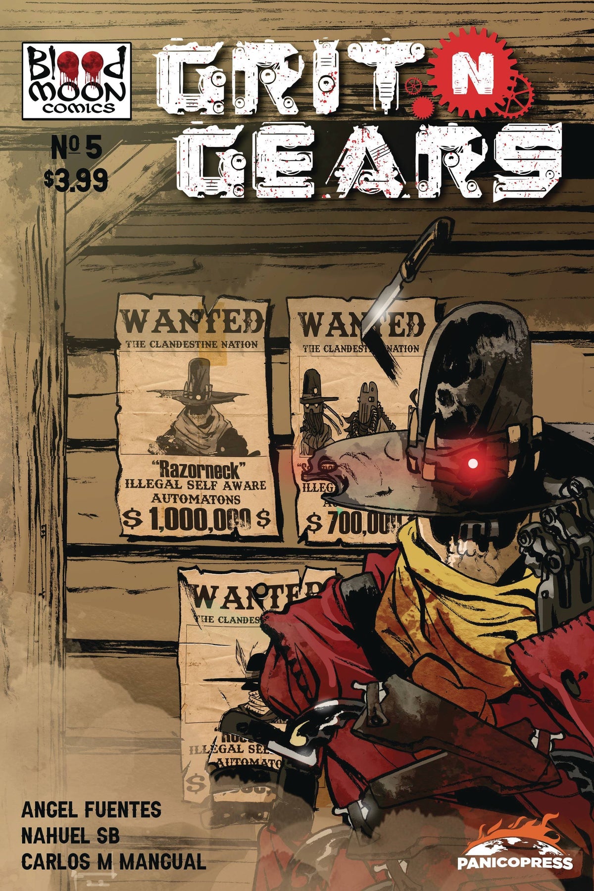 GRIT N GEARS #5 (OF 6) CVR A NAHUEL SB
